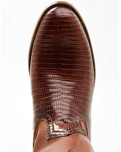 Image #6 - Cody James Black 1978® Men's Carmen Exotic Teju Lizard Roper Boots - Medium Toe , Cognac, hi-res