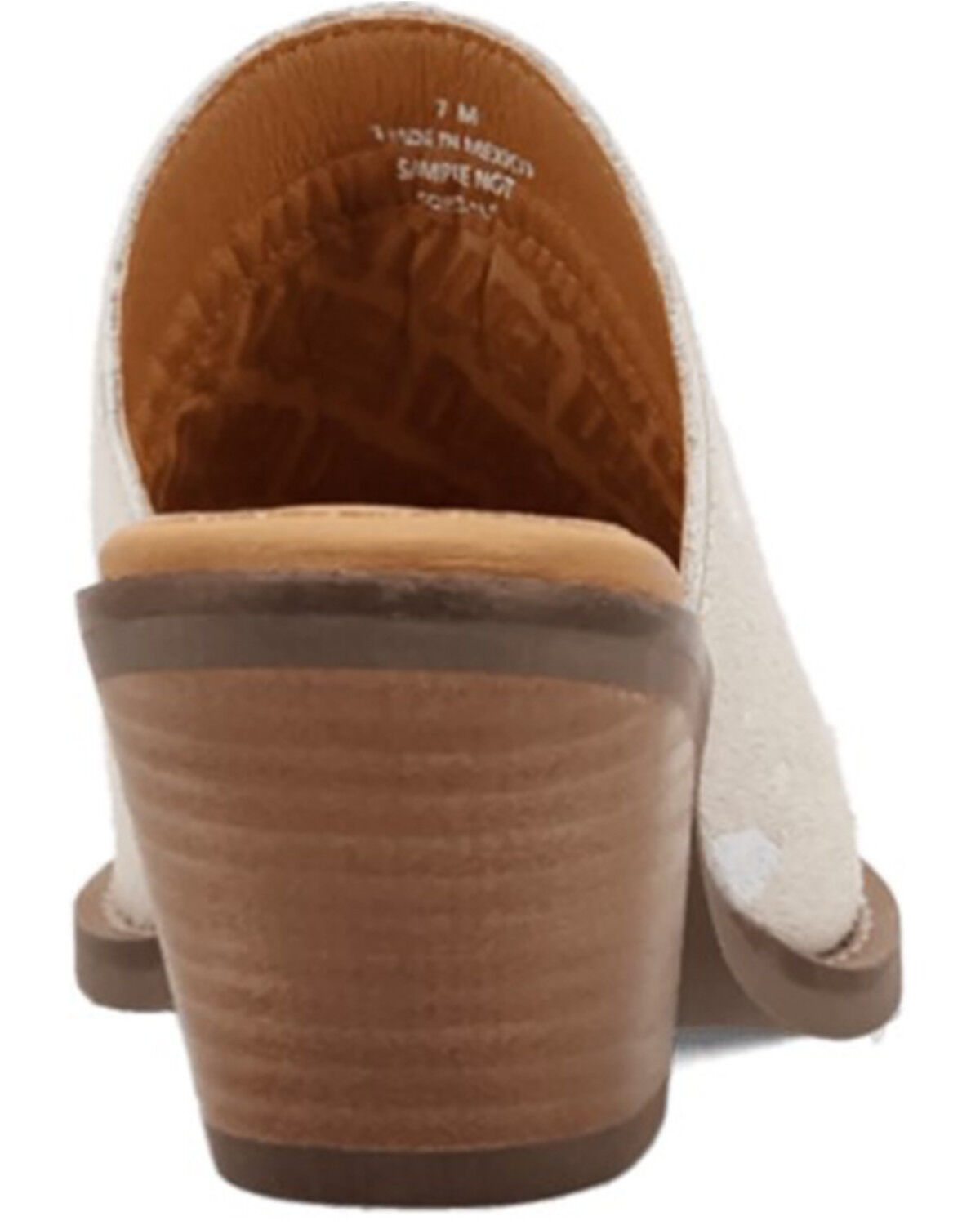Image #5 - Dingo Women's Cash Cow Mules, Silver, hi-res