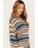 Image #2 - Cleo + Wolf Women's Striped Oversized Sweater, , hi-res