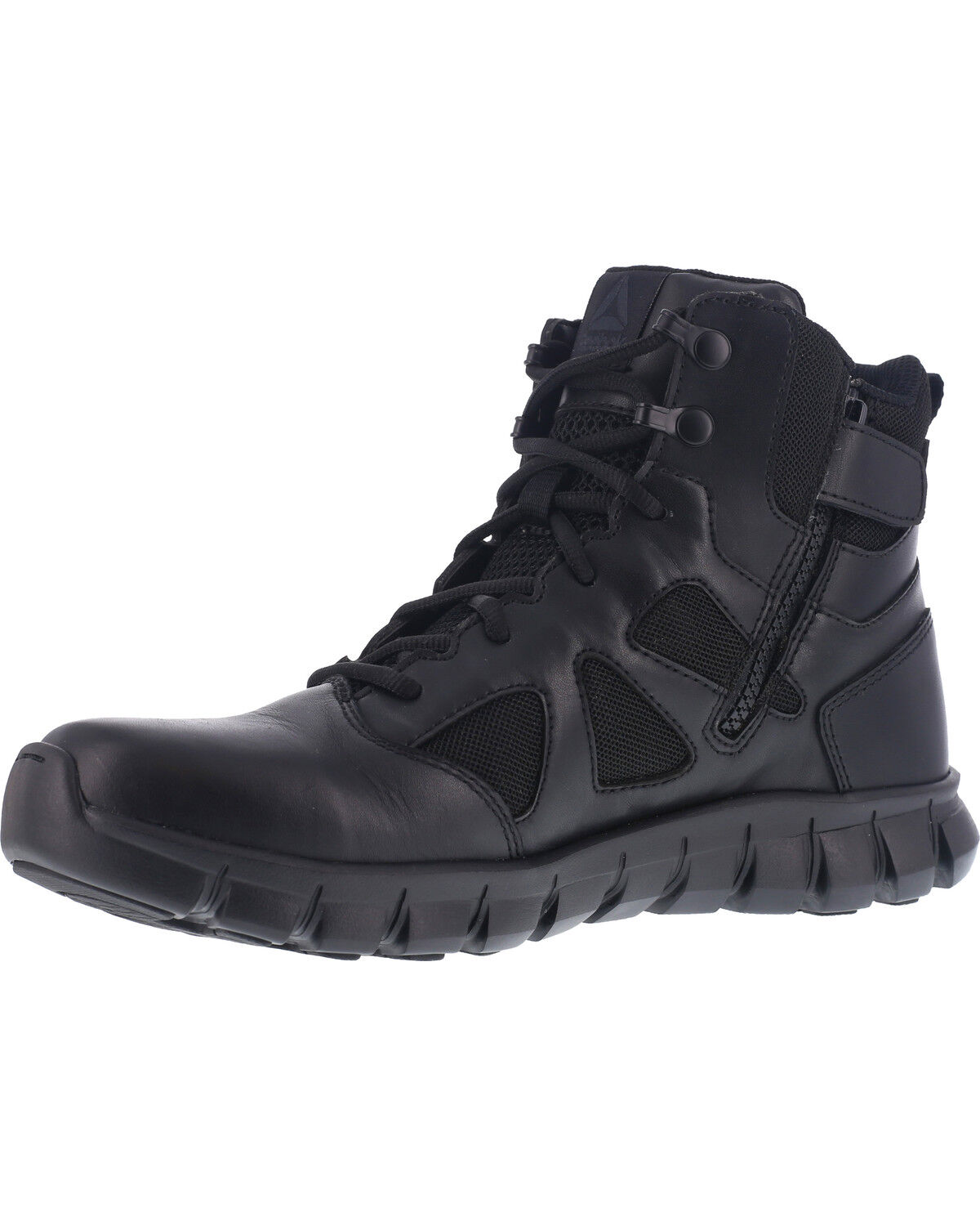Image #2 - Reebok Men's 6" Sublite Cushion Tactical Shoes - Soft Toe, Black, hi-res