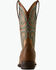 Image #3 - Ariat Women's Cattle Caite Performance Western Boots - Broad Square Toe, Brown, hi-res