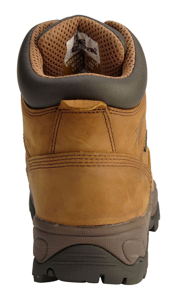 Chippewa Men's Waterproof 6" Lace-Up Work Boots - Round Toe, Bay Apache, hi-res
