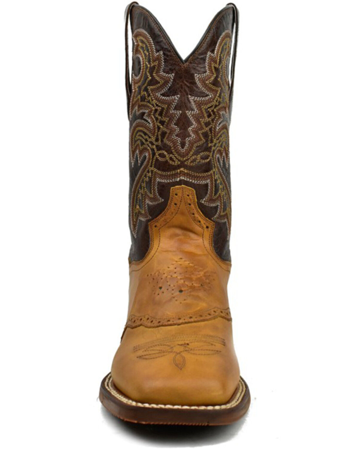 Image #4 - Dan Post Men's Rio Arriba Performance Western Boots - Broad Square Toe, Brown, hi-res