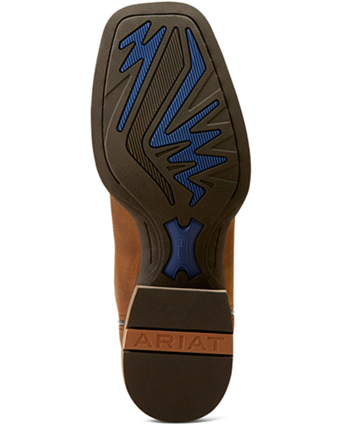 Image #5 - Ariat Men's Ricochet Performance Western Boots - Broad Square Toe, Brown, hi-res