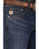 Image #2 - Cinch Men's Carter 2.0 Medium Stonewash Relaxed Bootcut Rigid Denim Jeans, Indigo, hi-res