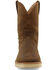 Image #4 - Twisted X Men's 10" Work Pull-On Wedge Work Boots - Soft Toe , Distressed Brown, hi-res