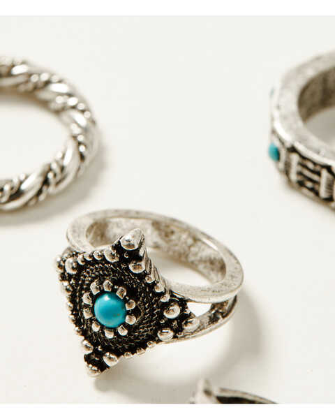 Image #3 - Idyllwind Women's Lachlan Ring Set, Silver, hi-res