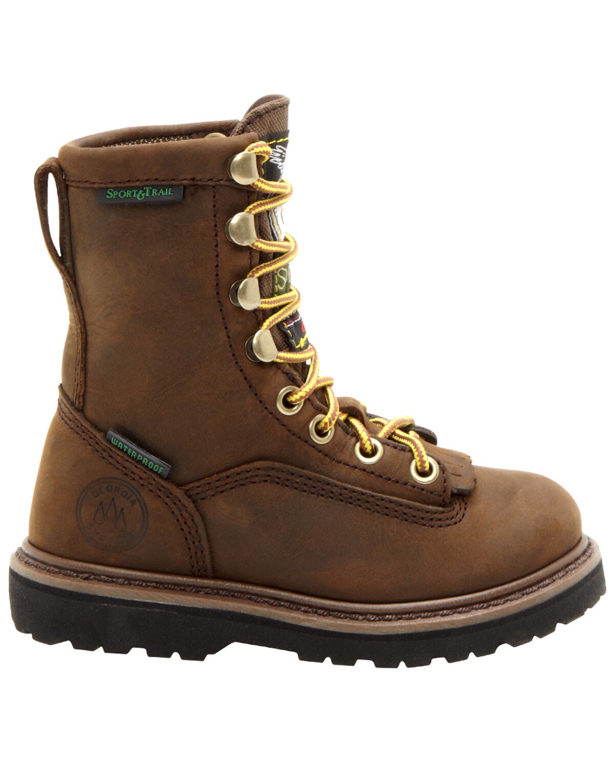 youth lace up work boots