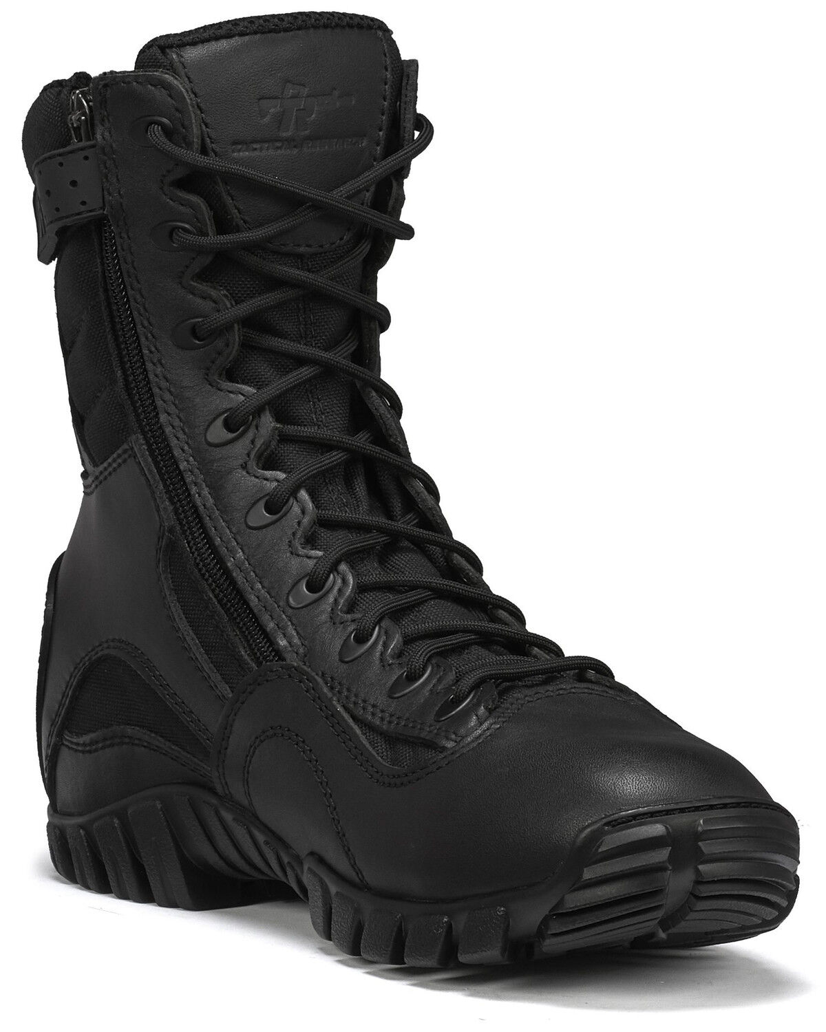 Image #1 - Belleville Men's TR Khyber Hot Weather Military Boots - Soft Toe, Black, hi-res