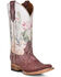 Image #1 - Corral Women's Desert Stamp Western Boots - Square Toe, , hi-res
