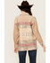Image #4 - Shyanne Women's Wide Wale Southwestern Print Corduroy Shacket, Beige, hi-res