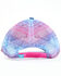 Image #3 - RopeSmart Little Girls' Denim Southwestern Print Mesh-Back Ball Cap, Blue, hi-res