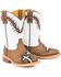 Image #2 - Tin Haul Boys' Tan Crosses Western Boots - Square Toe, Tan, hi-res