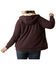 Image #2 - Ariat Women's R.E.A.L Sherpa-Lined Full Zip Hoodie - Plus, Maroon, hi-res