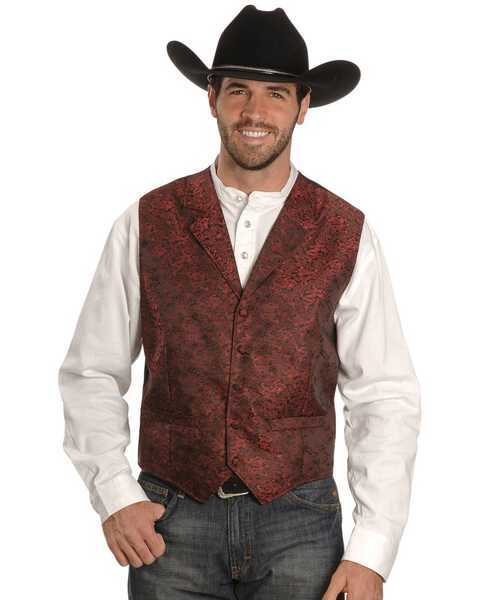 Image #1 - Rangewear by Scully Dragon Vest - Big & Tall, Red, hi-res