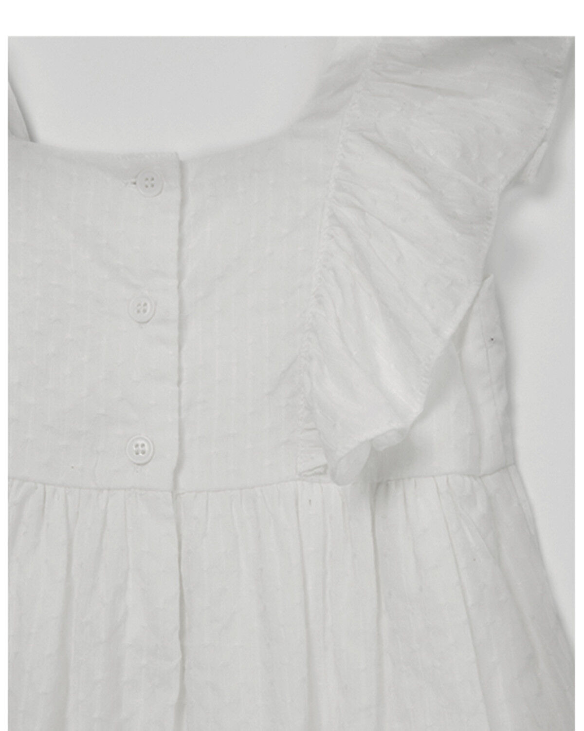 Image #2 - Yura Toddler Girls' Sleeveless Dress, White, hi-res