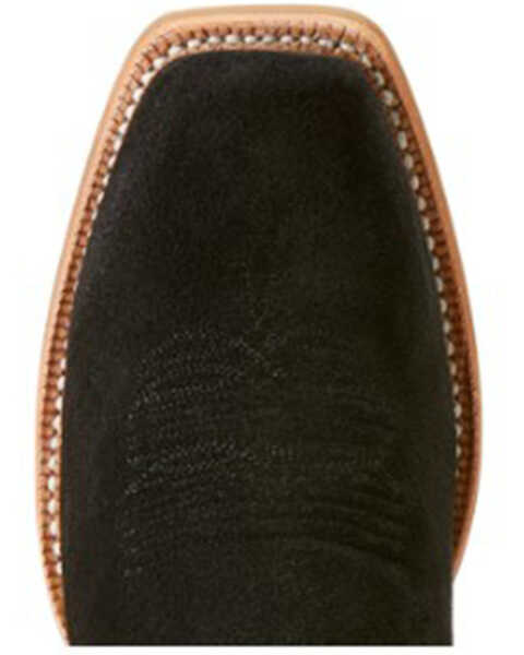 Image #4 - Ariat Women's Derby Monroe Western Boots - Square Toe , Black, hi-res