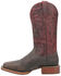 Image #3 - Dan Post Men's Jacob Performance Western Boots - Broad Square Toe, Chocolate, hi-res