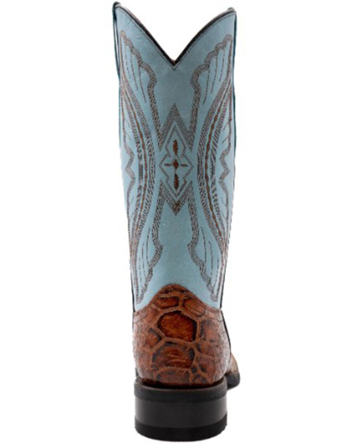 Image #5 - Ferrini Women's Kai Western Boots - Broad Square Toe, Brown, hi-res