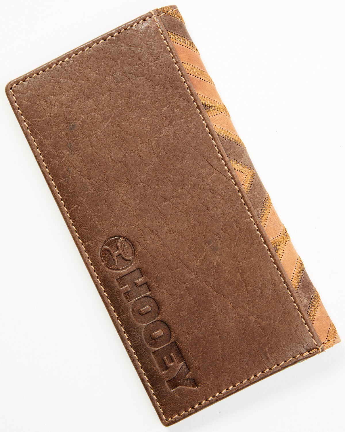 Image #3 - Hooey Men's Patchwork Rodeo Wallet, Brown, hi-res