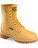 Carolina Men's Waterproof Insulated Work Boots - Round Toe  , Wheat, hi-res