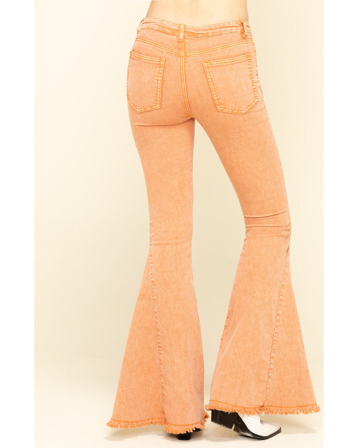 womens rust jeans