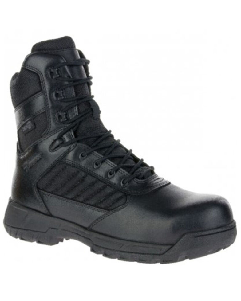 Bates Men's tactical Sport 2 Waterproof Work Boots - Composite Toe, Black, hi-res