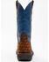 Brothers & Sons Men's Lite Performance Western Boots - Broad Square Toe, Blue, hi-res