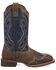 Image #2 - Laredo Women's Dragon Fly Embellished Western Boots - Broad Square Toe, Navy, hi-res