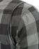Image #5 - Milwaukee Performance Men's Aramid Checkered Plaid Biker Shirt, Dark Grey, hi-res