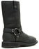 Image #1 - Harley Davidson Men's Altman Harness Motorcycle Boots - Broad Square Toe, Black, hi-res