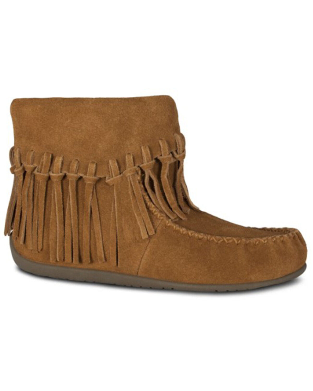 Image #1 - Cloud Nine Women's Shayla Sheepskin Moccasins, Chestnut, hi-res