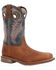Image #1 - Georgia Boot Men's Carbo-Tec Elite Waterproof Pull On Safety Western Boots - Soft Toe, Brown, hi-res