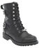 Image #1 - Harley Davidson Women's Balsa Moto Boots - Round Toe, Black, hi-res