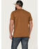 Image #4 - Brothers and Sons Men's American Grit Short Sleeve Graphic T-Shirt , Caramel, hi-res