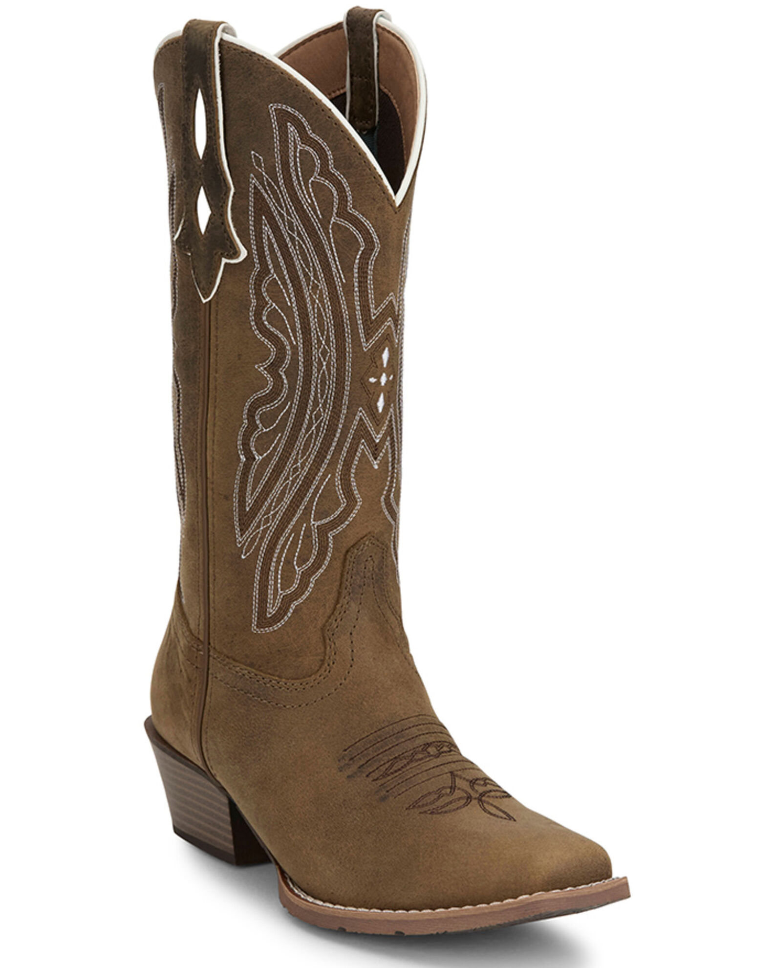 Justin womens square toe boots clearance