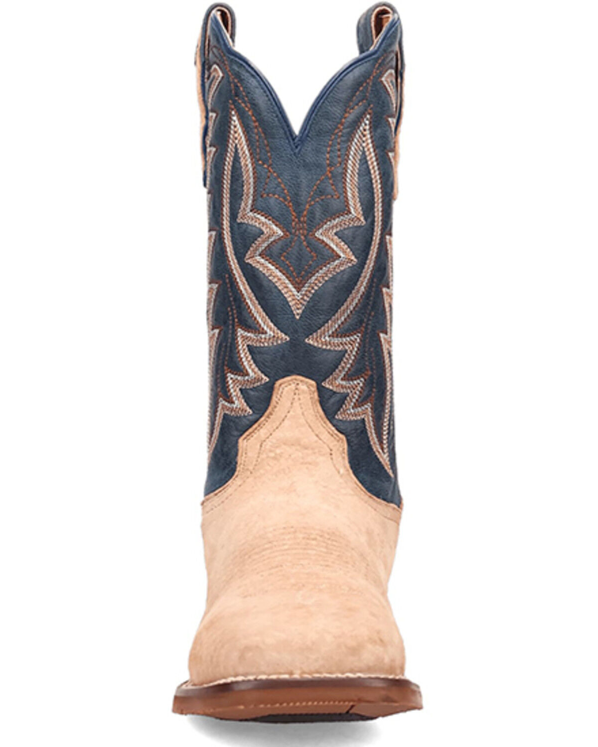 Image #4 - Dan Post Men's Tuco Tall Western Boots - Broad Square Toe, Blue, hi-res