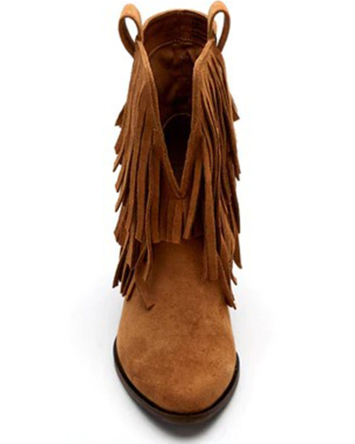Image #4 - Matisse Women's Logan Saddle Western Boots - Round Toe, Cognac, hi-res