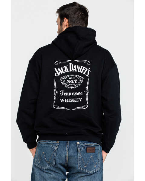 Jack Daniel's Men's Logo Hoodie, Black, hi-res