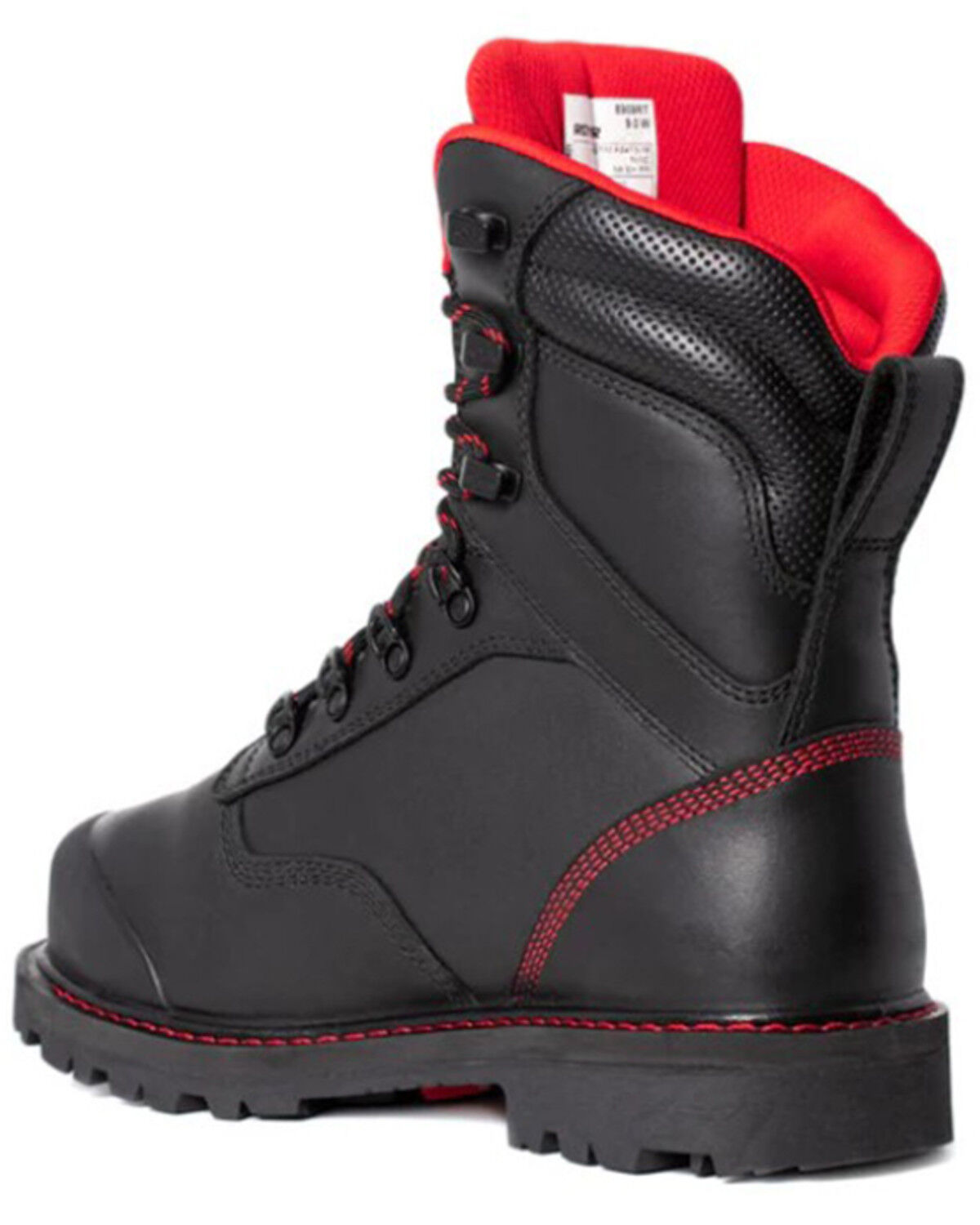 Image #3 - ROYER Men's 8" Revolt Interguard 2.0 Work Boots - Carbon Toe, Brown, hi-res