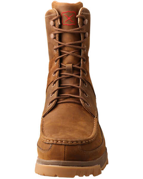 Image #5 - Twisted X Men's 8" CellStretch Met Guard Casual Walk Work Boots - Composite Toe, Brown, hi-res