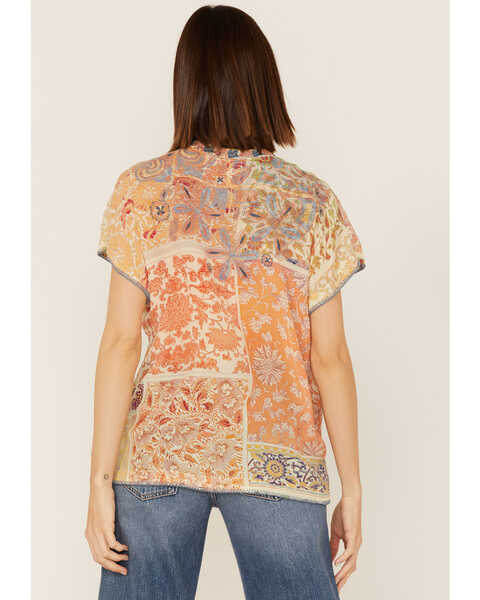 Image #4 - Johnny Was Women's Prima Patchwork Embroidered Floral Blouse, Multi, hi-res