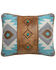 Image #1 - Carstens Home Wrangler Mesa Daybreak Diamonds Throw Pillow, Blue, hi-res