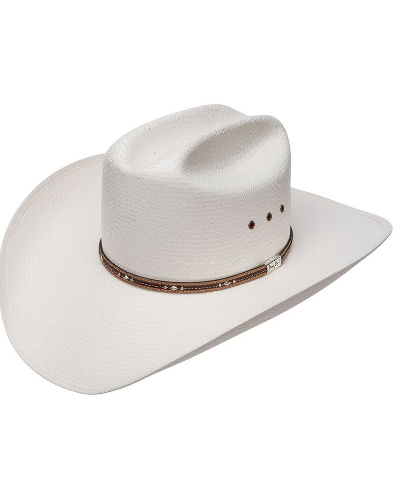 Resistol Strait Kingman 10X Straw Cowboy Hat Sheplers