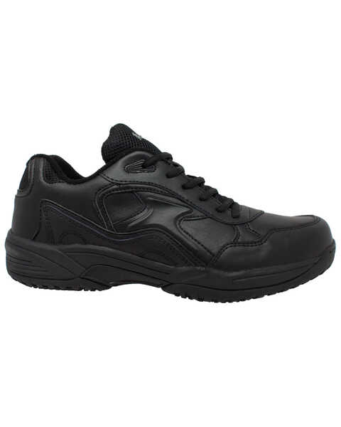 Image #2 - Ad Tec Men's Athletic Uniform Work Shoes - Composite Toe, Black, hi-res
