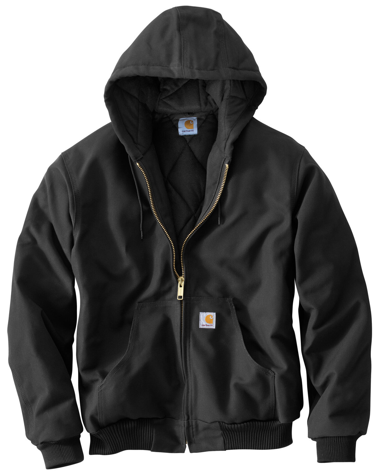 Mens quilted work jacket top