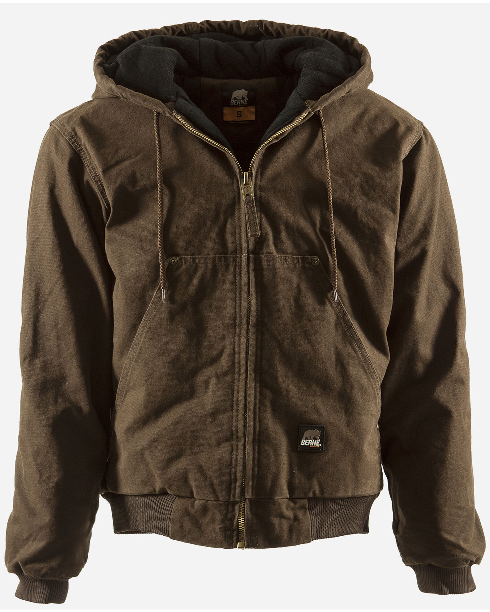 Berne men's original hooded jacket hot sale