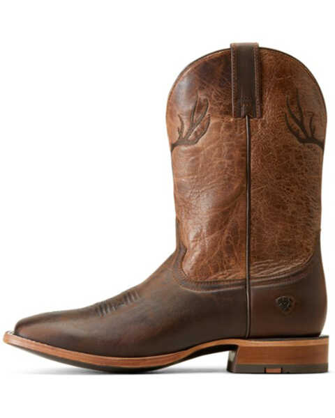 Image #2 - Ariat Men's Crosshair Western Boots - Broad Square Toe, Brown, hi-res
