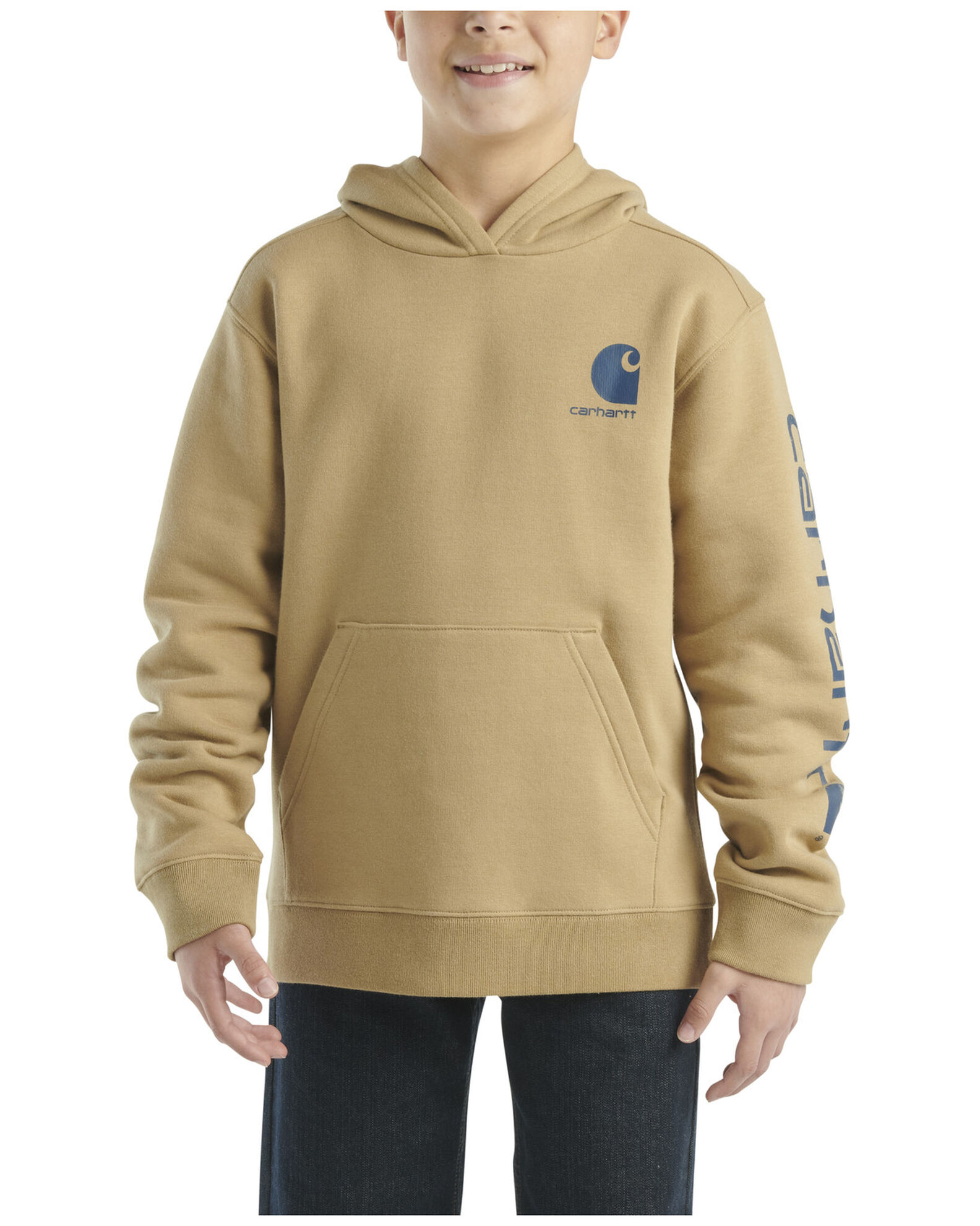 Boys carhartt sweatshirt sales