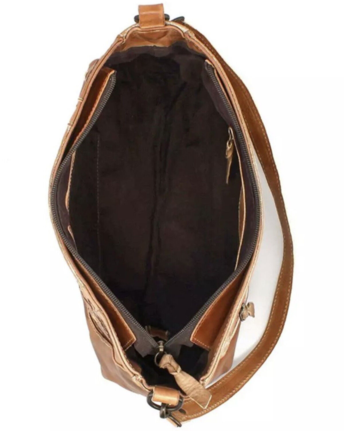 Image #3 - Bed Stu Women's Hyperbolic Shoulder Bag, Tan, hi-res
